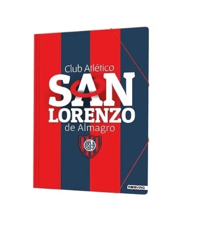 CARPETA OFICIO 3 SOLAPAS SAN LORENZO