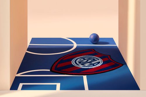 Alfombra Escudo San Lorenzo de Almagro 116x140 cm